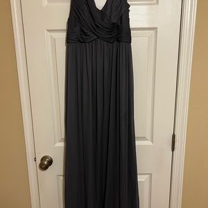 Pewter David’s Bridal Bridesmaid dress Size 8